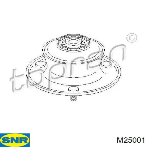 Опора переднего амортизатора M25001 SNR