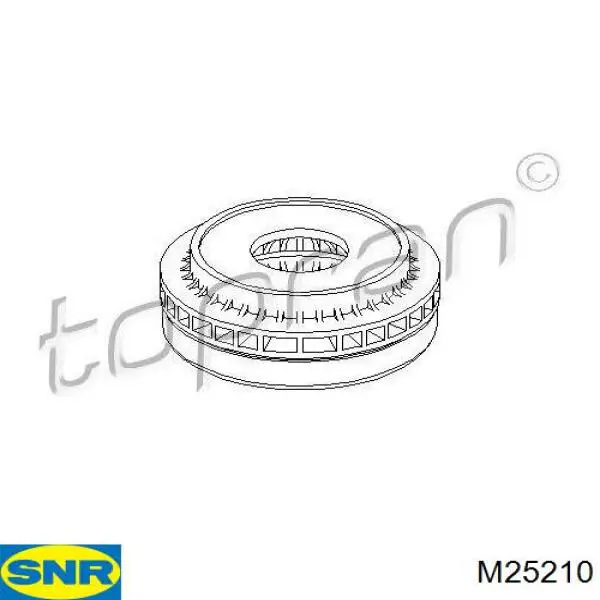 Опора стойки амортизатора переднего SNR M25210 цена, от 12.61 USD