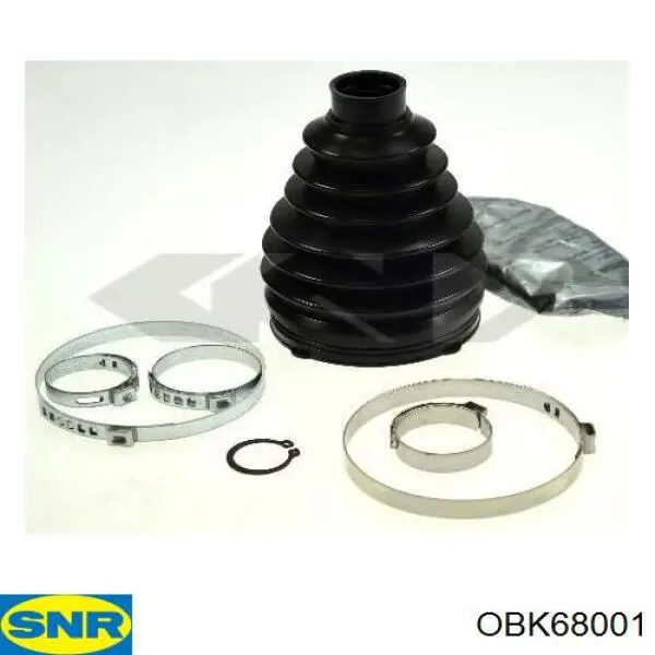 OBK68.001 SNR bota de proteção externa de junta homocinética do semieixo dianteiro
