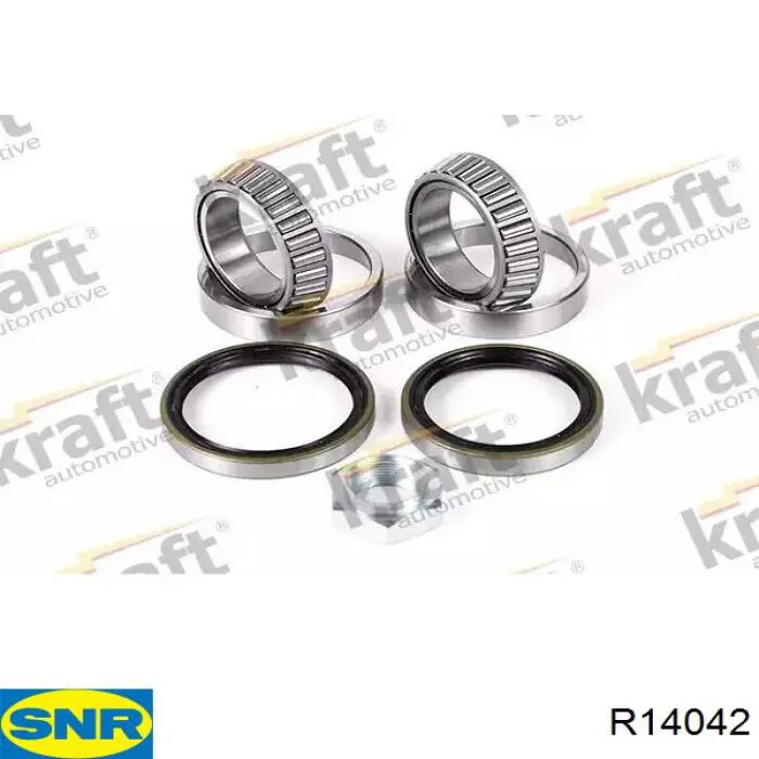 Комплект подшипника ступицы колеса SNR R14042 цена, от 26.10 USD