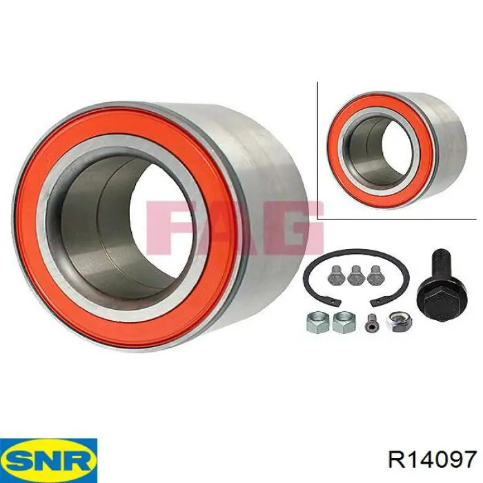 Купить R14097 SNR Подшипник передней ступицы