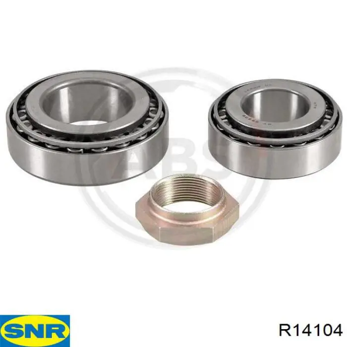 R14104 SNR Подшипник ступицы передней
