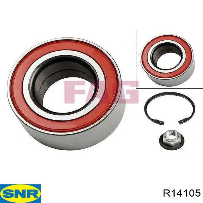 Подшипник ступицы R14105 SNR