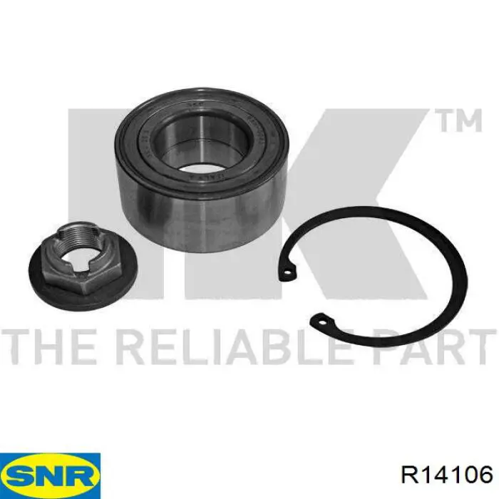 Комплект подшипника ступицы колеса SNR R14106 цена, от 30.07 USD
