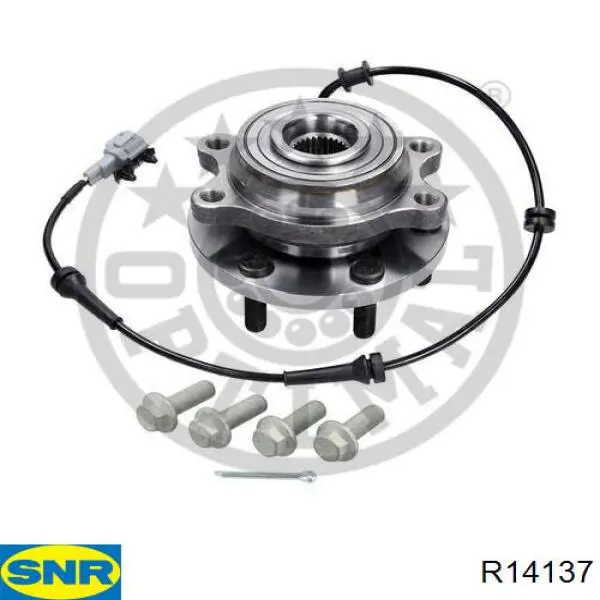 Купить R14137 SNR Ступица переднего колеса
