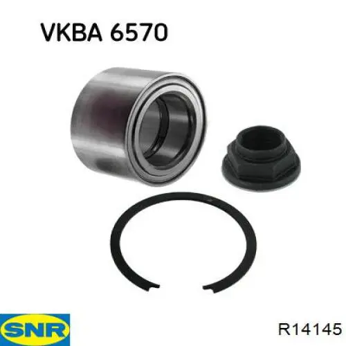 Комплект подшипника ступицы колеса SNR R14145 цена, от 61.07 USD