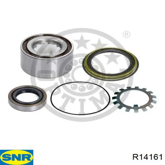 Cojinete de rueda trasero R14161 SNR