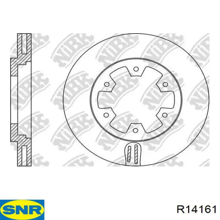 Купить R14161 SNR Подшипник задней ступицы