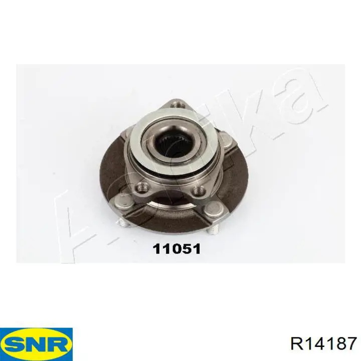 R14187 SNR Ступица колеса передняя