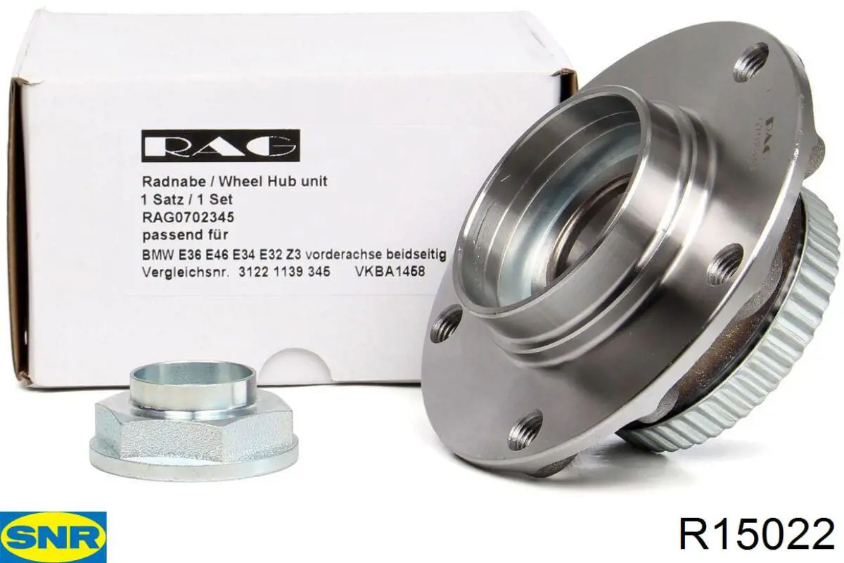 R15022 SNR Ступица колеса передняя