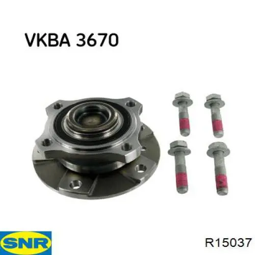 Ступицы передних колес SNR R15037 цена, от 98.00 USD