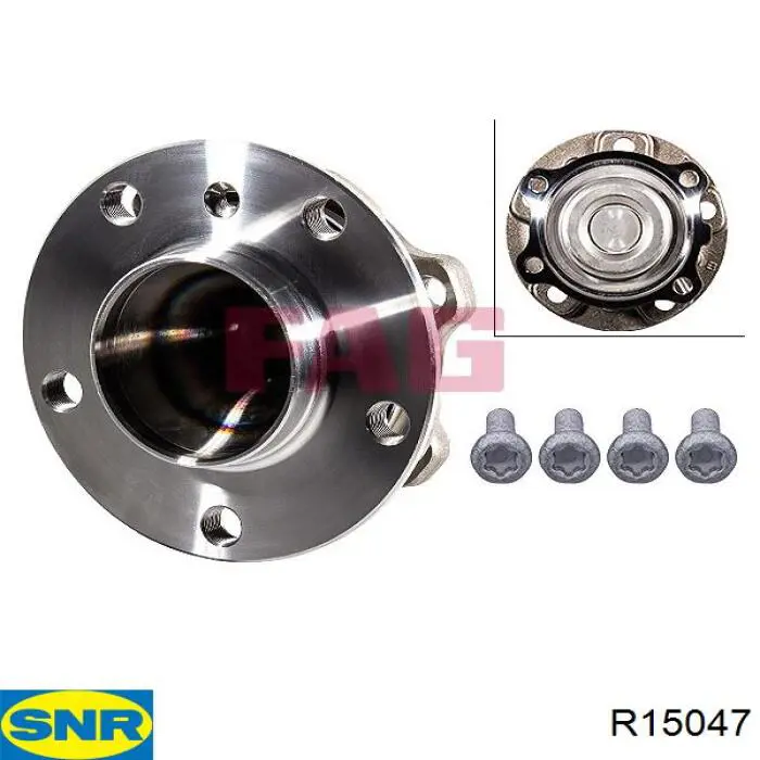 Ступицы передних колес SNR R15047 цена, от 105.60 USD