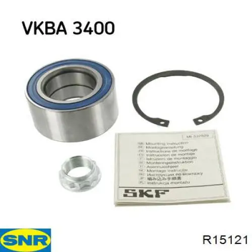 Купить R15121 SNR Подшипник задней ступицы