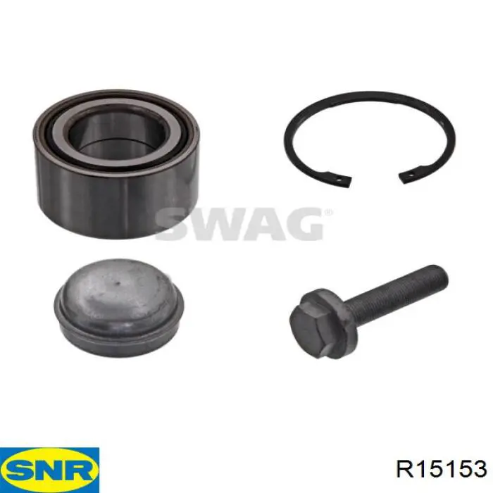 Комплект подшипника ступицы колеса SNR R15153 цена, от 51.58 USD
