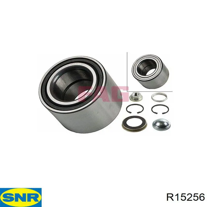 Подшипник задней ступицы R15256 SNR