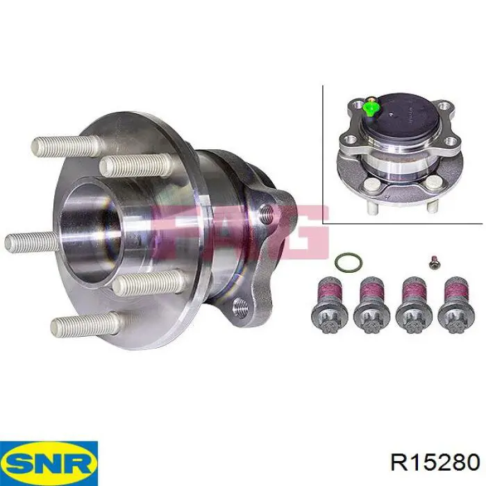 Ступицы задних колес SNR R15280 цена, от 83.37 USD
