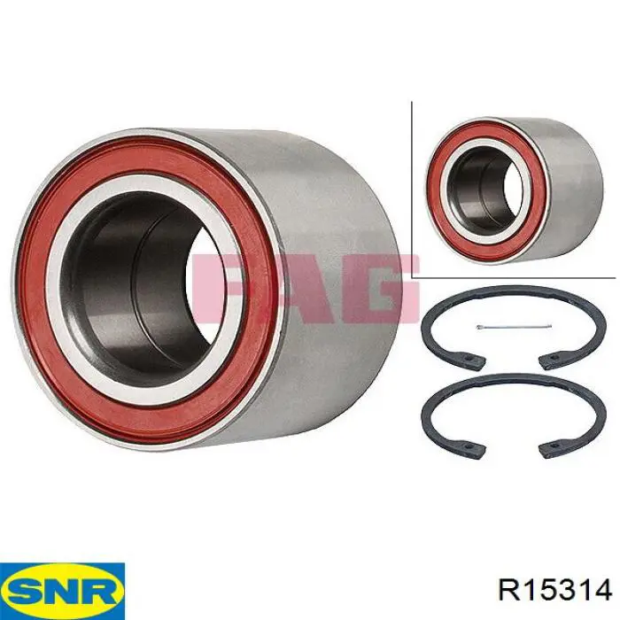 Купить R15314 SNR Подшипник передней ступицы
