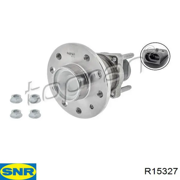 Ступицы задних колес SNR R15327 цена, от 70.50 USD