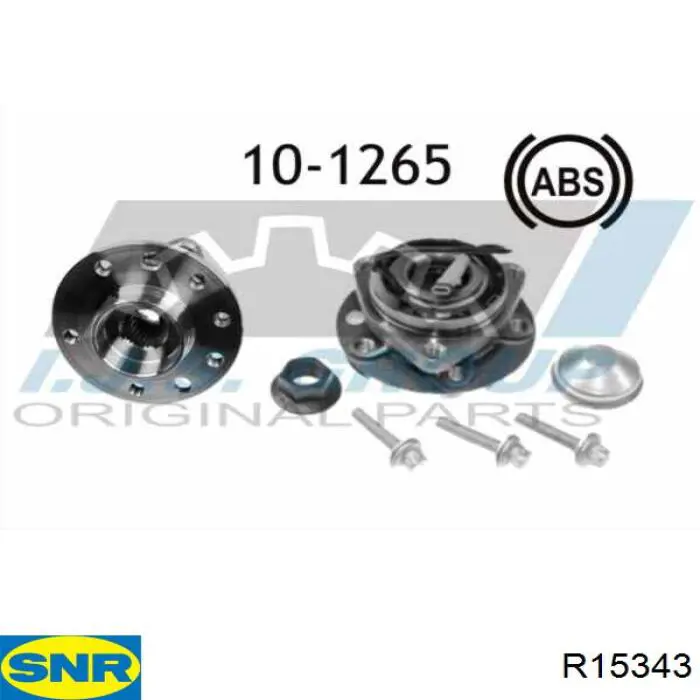 Купить R15343 SNR Ступица переднего колеса