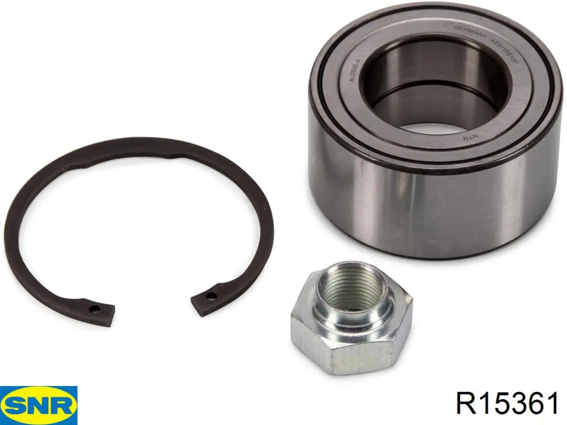 Cojinete de rueda delantero R15361 SNR