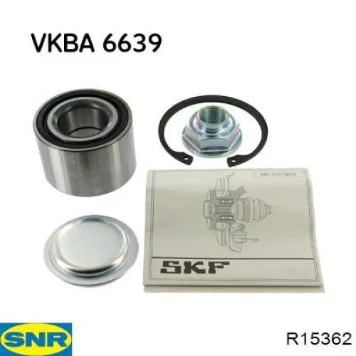 Подшипники задней ступицы SNR R15362 цена, от 21.46 USD