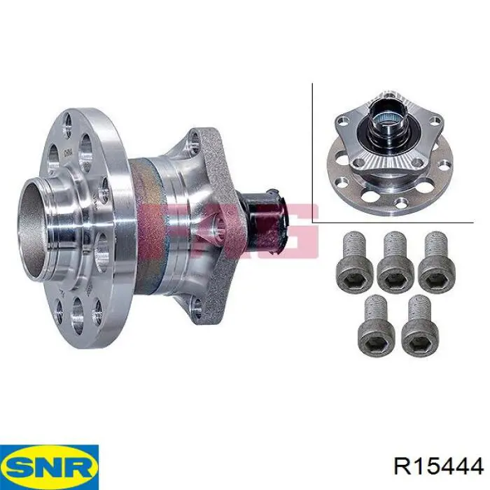 R15444 SNR Ступица задняя