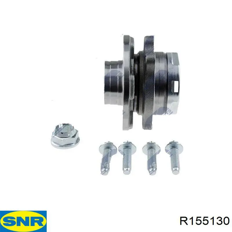 R155130 SNR Ступица колеса передняя