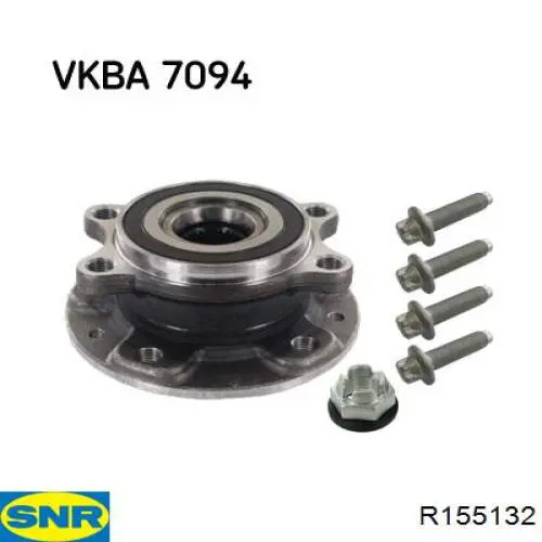 R155.132 SNR cubo dianteiro