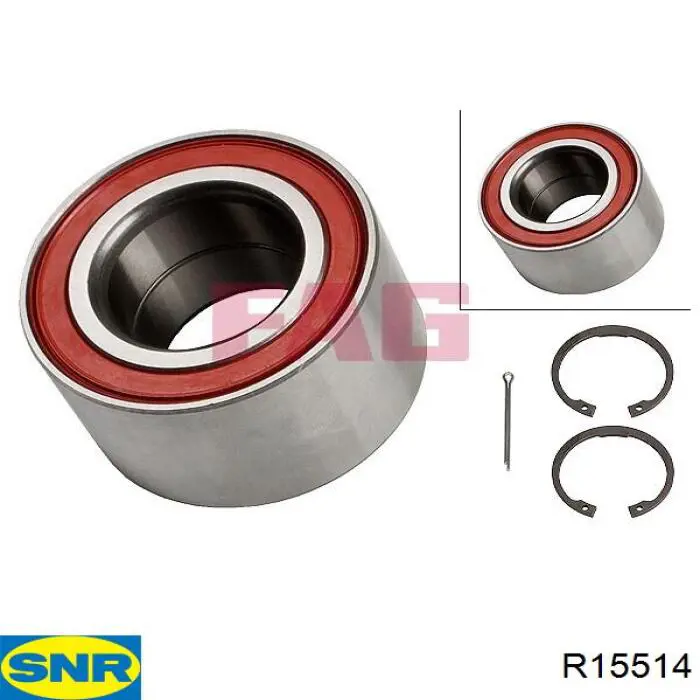 7701205749 Renault (RVI) Подшипник ступицы передней
