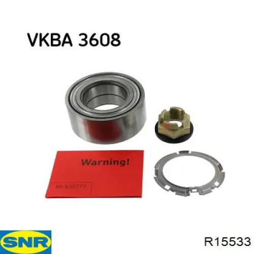Комплект подшипника ступицы колеса SNR R15533 цена, от 35.51 USD