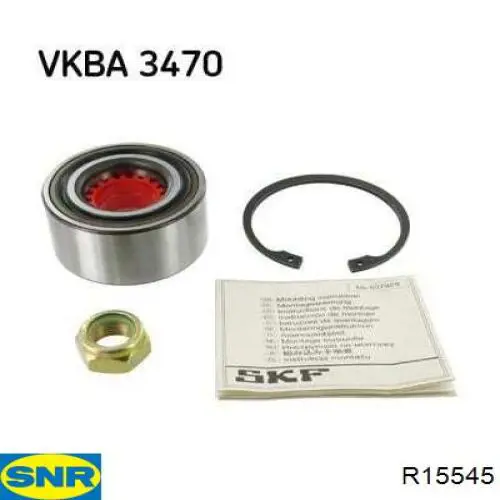 Купить R15545 SNR Подшипник задней ступицы