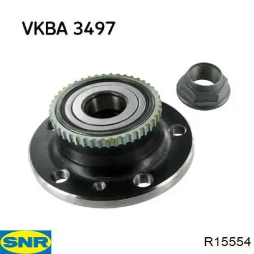 Задняя ступица R15554 SNR