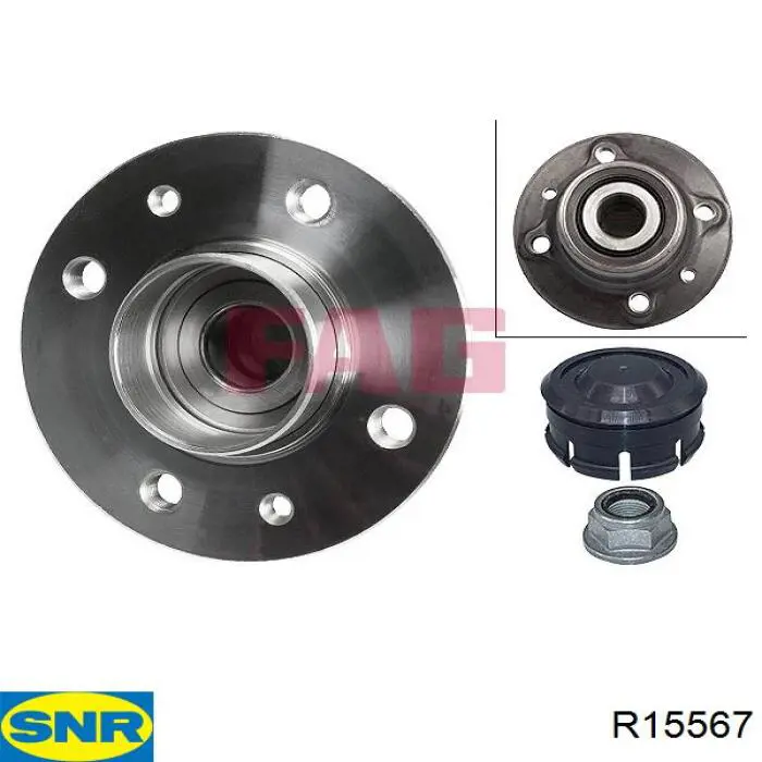 Купить R15567 SNR Задняя шпиндель