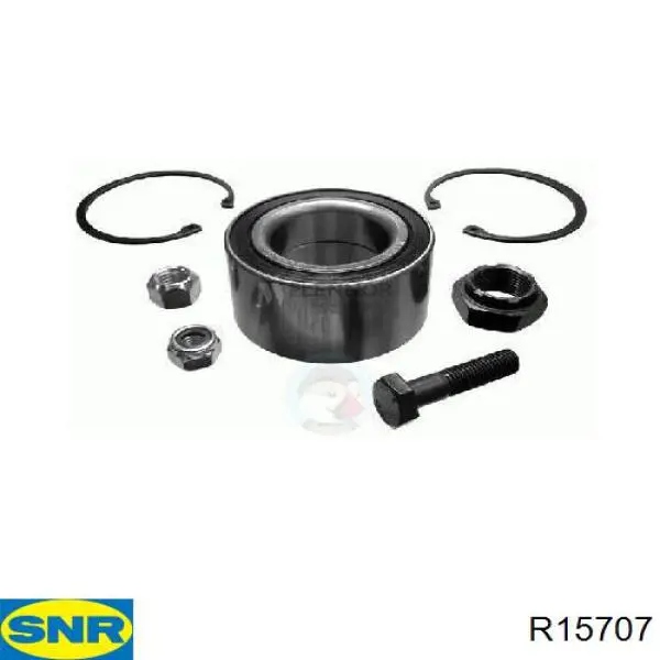 Подшипник ступицы передней/задней R15707 SNR