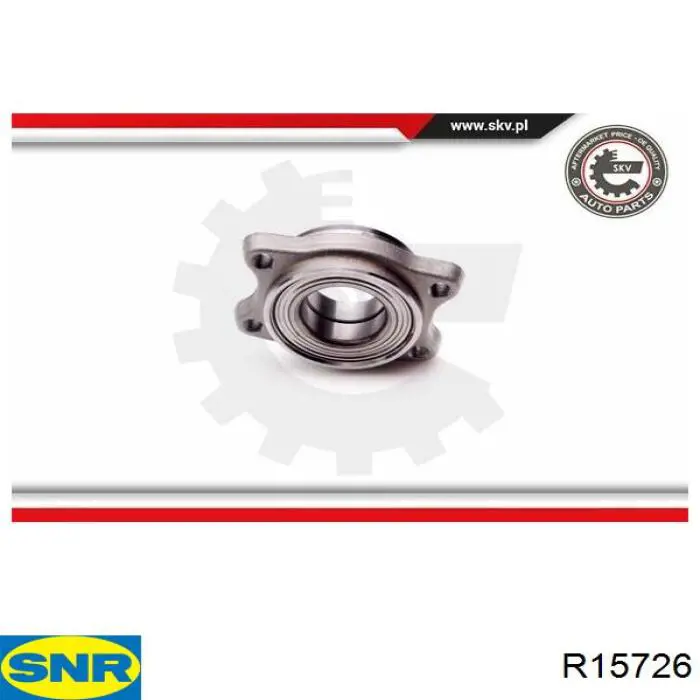R15726 SNR Подшипник ступицы передней и задней