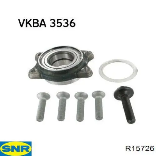 Подшипник ступицы пер/зад SNR R15726 цена, от 53.12 USD