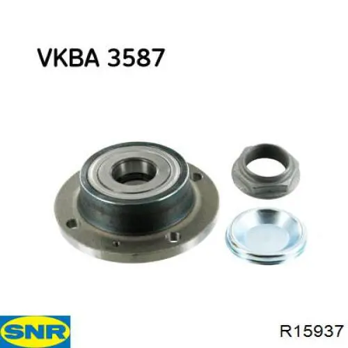 Ступицы задних колес SNR R15937 цена, от 58.04 USD