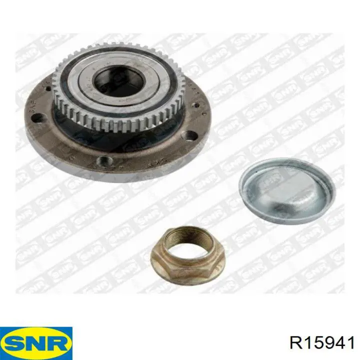 Ступицы задних колес SNR R15941 цена, от 48.23 USD
