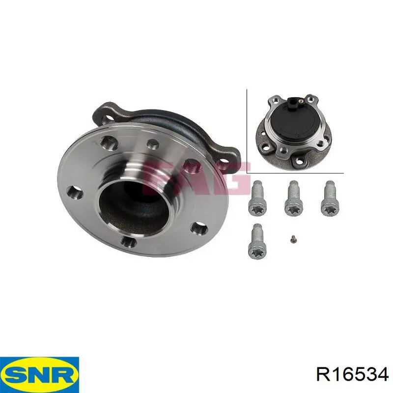 R16534 SNR Ступица задняя
