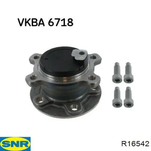 R165.42 SNR cubo traseiro