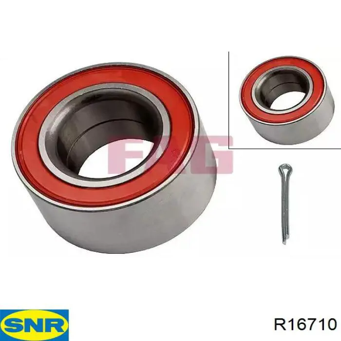 Купить R16710 SNR Подшипник передней ступицы