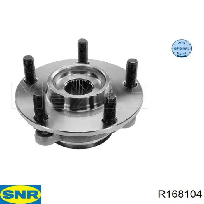 Ступицы передних колес SNR R168104 цена, от 88.58 USD