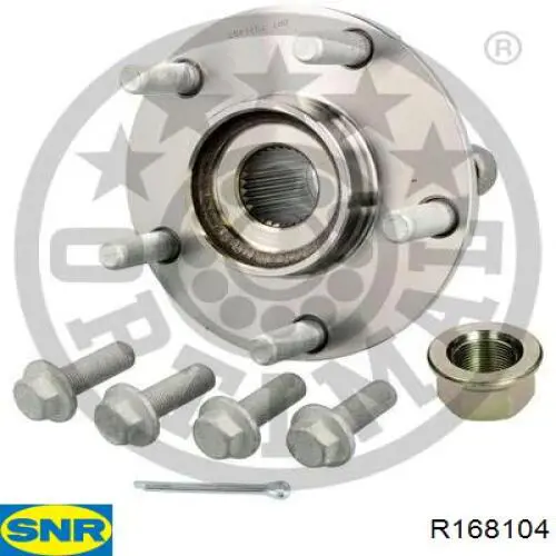 Купить R168104 SNR Ступица переднего колеса