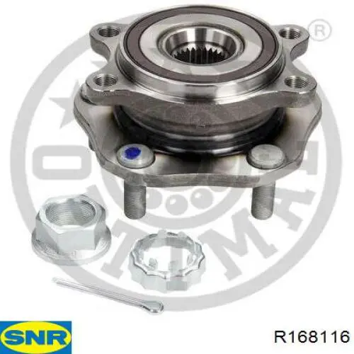 R168.116 SNR cubo dianteiro