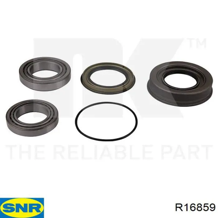 R16859 SNR Подшипник ступицы передней