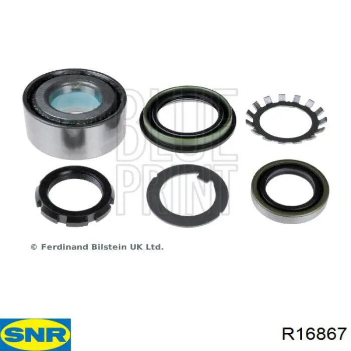 Подшипники задней ступицы SNR R16867 цена, от 28.90 USD