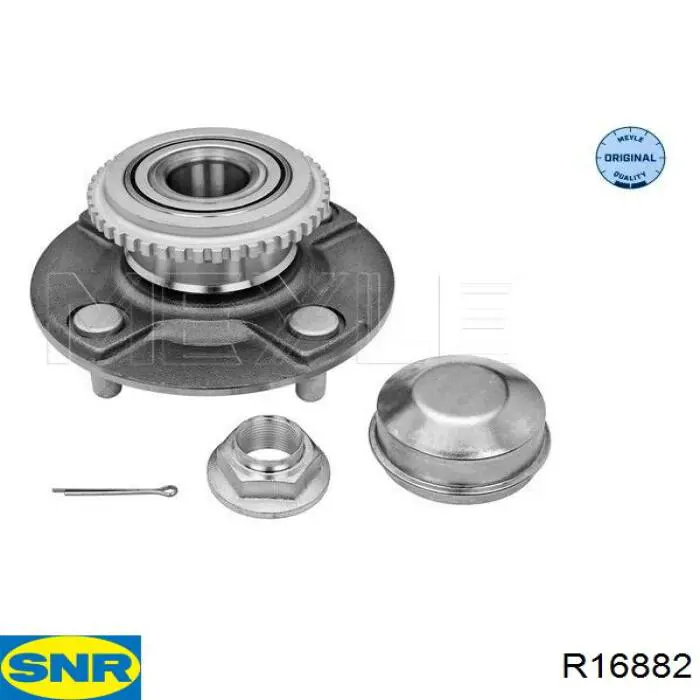 Ступицы задних колес SNR R16882 цена, от 42.28 USD