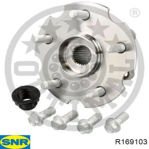 Ступицы задних колес SNR R169103 цена, от 98.51 USD