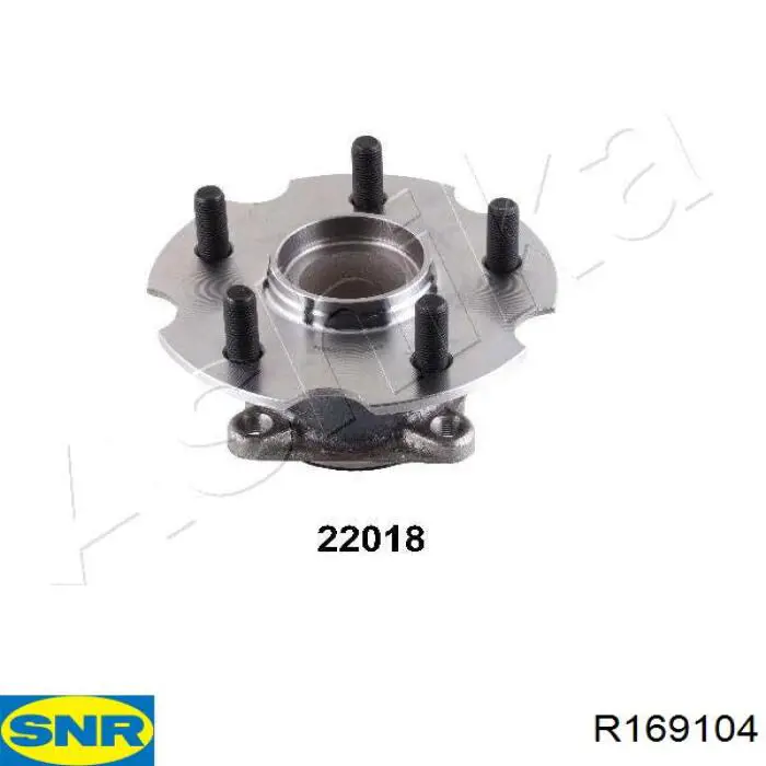 Задняя ступица R169104 SNR