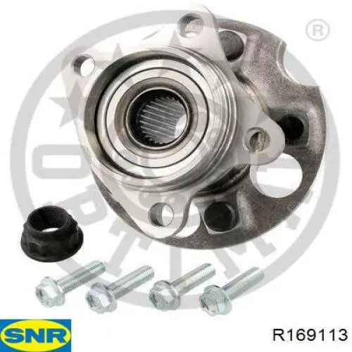 Ступицы задних колес SNR R169113 цена, от 147.87 USD
